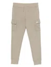 K-way Cargo-pockets Track Pants In Neutral