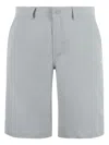 K-way Nylon Shorts In Grey