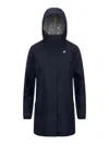 K-way Giubbino Mathy Bonded Jersey Blu In Blue