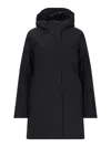 K-way Padded Down Jacket In Negro