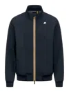 K-way Arsene Bonded Jersey Clothing In Azul