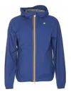 K-way Giubbino Jack Stretch Blue Deep Cobalt In Blue