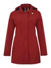 K-way Mathy Bonded Jacket In Red