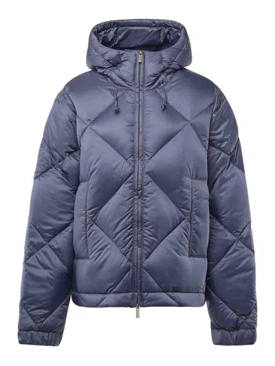 K-way Quill Super Light Thermo Heavy Jacket In Grey