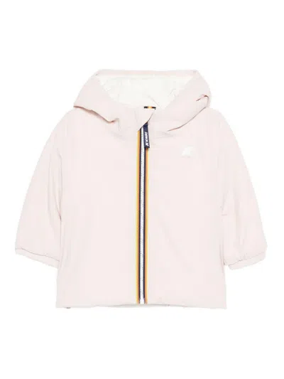 K-way Babies' Reversible Jacket In Neutral