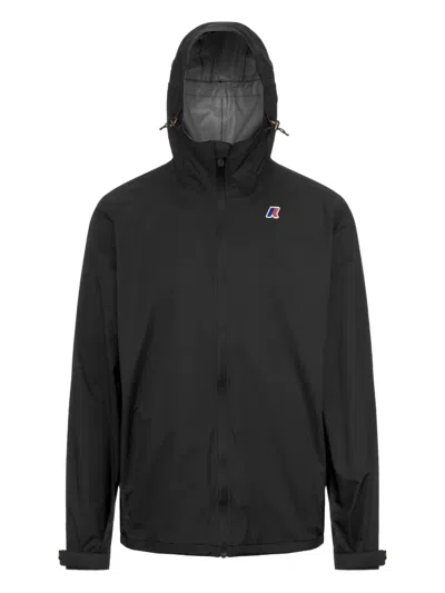 K-way Charmel Travel Jacket In Usy Black Pure