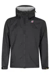 K-way Charmel Travel Jacket In Usy Black Pure