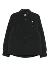 K-way Chest-pocket Jacket In Black