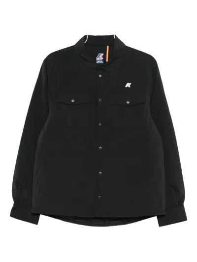 K-way Chest-pocket Jacket In Black