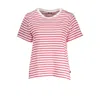 K-WAY CHIC COTTON TEE WITH CONTRAST WOMEN'S DETAILING