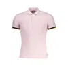 K-WAY CHIC PINK POLO WITH CONTRAST DETAILING