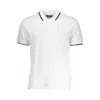 K-WAY CHIC WHITE CONTRAST DETAIL POLO SHIRT