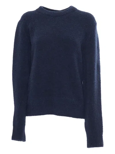 K-way Clarisse Wool Sweater In Blue