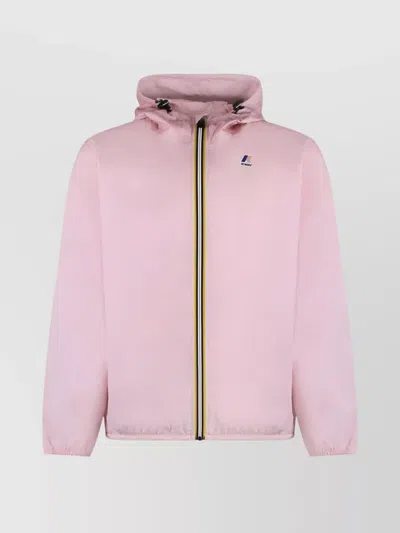K-WAY CLAUDE HOODED NYLON JACKET