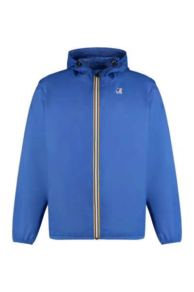 K-WAY K-WAY CLAUDE HOODED NYLON JACKET