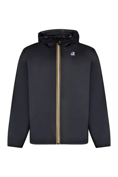 K-WAY K-WAY CLAUDE HOODED NYLON JACKET