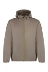 K-way Le Vrai 4.0 Claude Warm Jacket In Beige In Beige