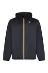 K-way K Way Le Vrai Claude 3.0 Warm Black Waterproof Jacket In Black