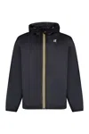K-way K Way Le Vrai Claude 3.0 Warm Black Waterproof Jacket In Black