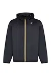 K-way K Way Le Vrai Claude 3.0 Warm Black Waterproof Jacket In Black