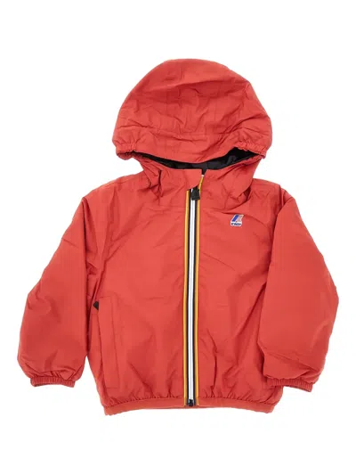 K-WAY CLAUDE HOODED ZIP-FRONT JACKET