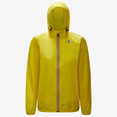 K-way Le Vrai Claude 3.0 Packable Raincoat In Lime Green