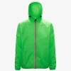 K-way Le Vrai 3.0 Claude Jacket In Light Green In Green