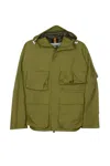 K-way Claudel-shell Jacket In Green Sphagnum