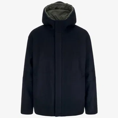 K-way Claudel Woolmark In Black