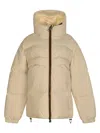 K-way Clauden Padded Jacket In Beige
