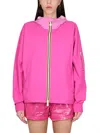 K-way Claudey 2.1 Jacket Unisex In Fuchsia