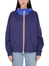 K-way Claudey Jacket Unisex In Blue