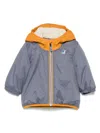 K-way Claudine Orsetto Jacket In Grey