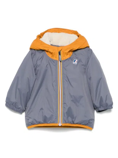 K-way Babies' Claudine Orsetto Jacket In Grey