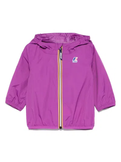 K-way Babies' Claudine Rain Jacket In Purple