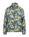 K-way Cleon Ripstop Graphic Man Jacket Green Size Xl Polyester In Green