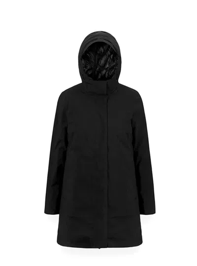K-way Mathiel Bonded Padded Clothing In Black