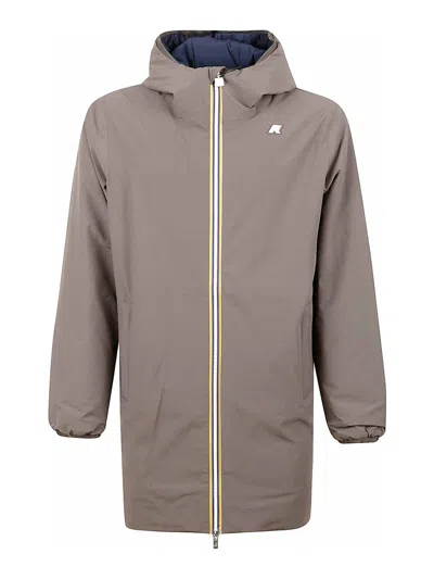 K-way Coat In Brown