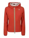 K-way Marguerite Stretch Poly Jersey In Dark Orange