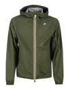K-way Jack Stretch Dot Jacket In Green