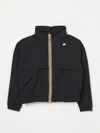 K-way Coat  Kids Color Black In Schwarz