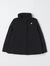 K-way Coat  Kids Color Black In Schwarz