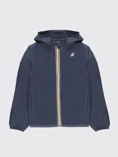 K-way Coat  Kids Color Blue 1 In Blue 1