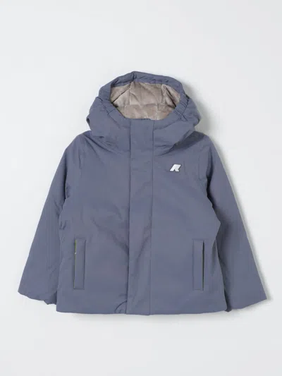 K-way Coat  Kids Color Blue 1 In Blau 1