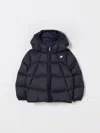 K-way Coat  Kids Color Blue In Black