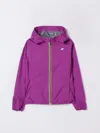K-way Coat  Kids Color Violet In Violet
