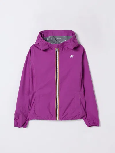 K-way Coat  Kids Color Violet