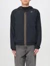 K-way Hooded Casual Jacket In Blue