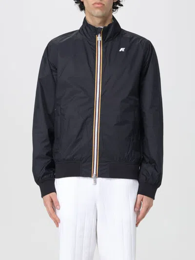 K-way Coat  Men Color Black In Black