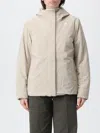 K-way Hooded Padded Jacket In Neutral
